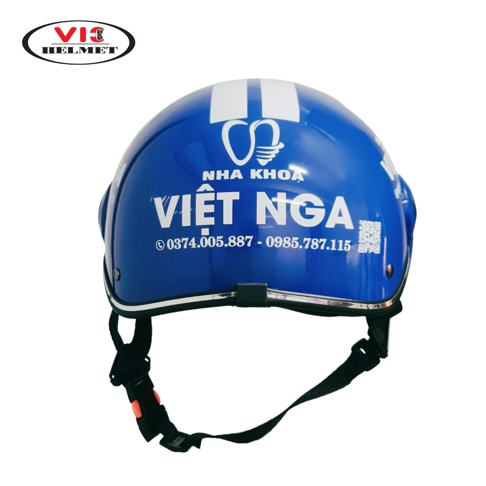 Mũ Bảo Hiểm In Logo Việt Nga