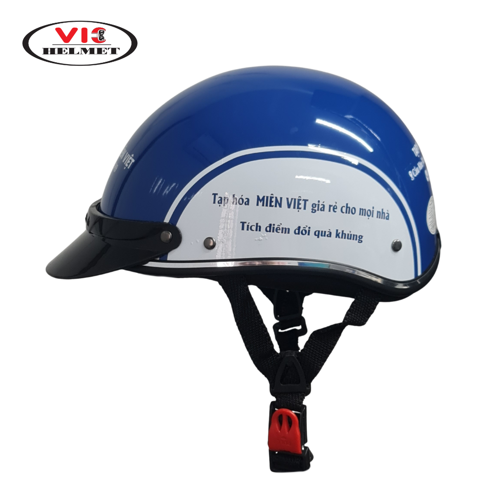 Mũ Bảo Hiểm In Logo Miên Việt