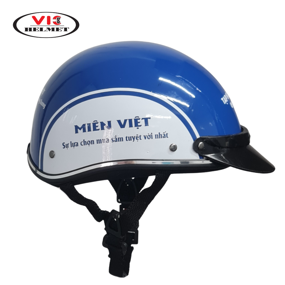 Mũ Bảo Hiểm In Logo Miên Việt