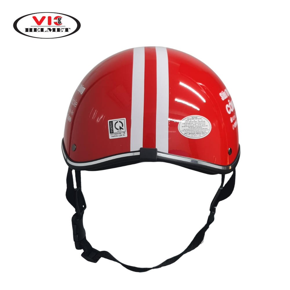 Mũ Bảo Hiểm In Logo Cộng Hòa