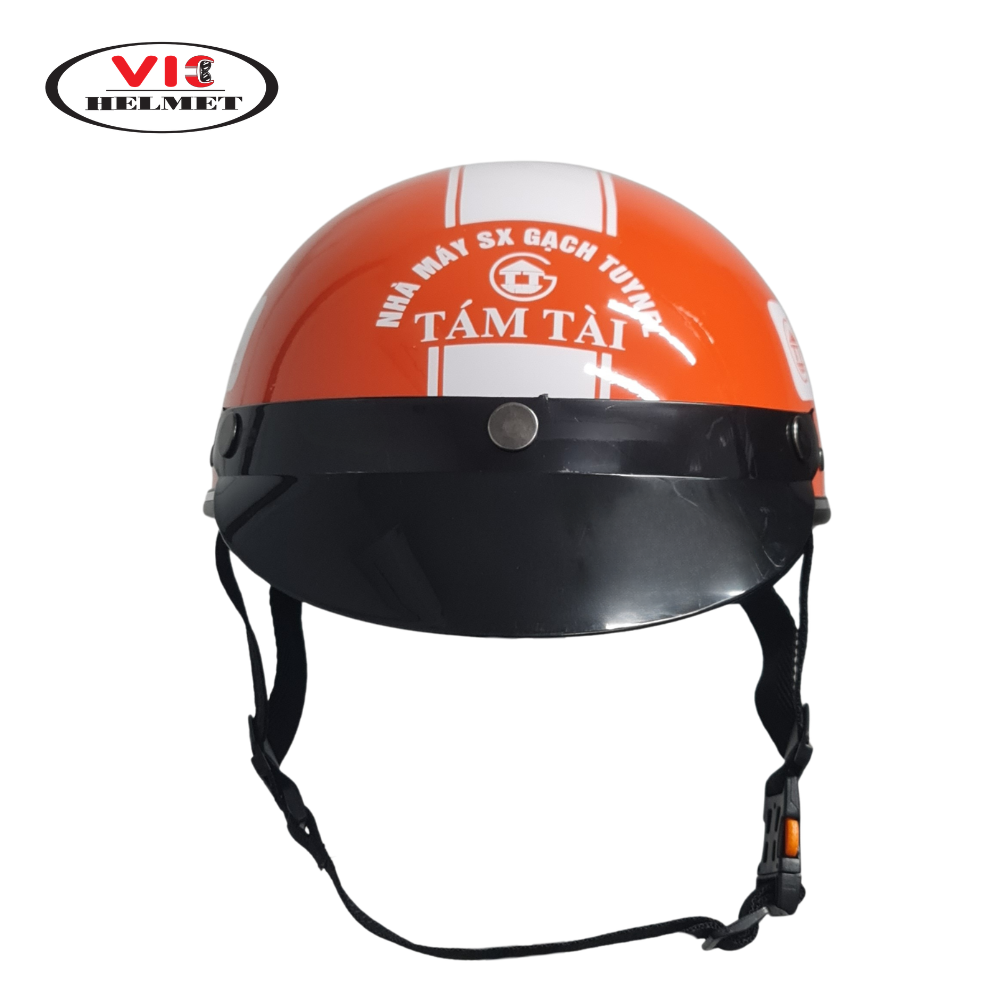 Mũ Bảo Hiểm In Logo Tám Tài