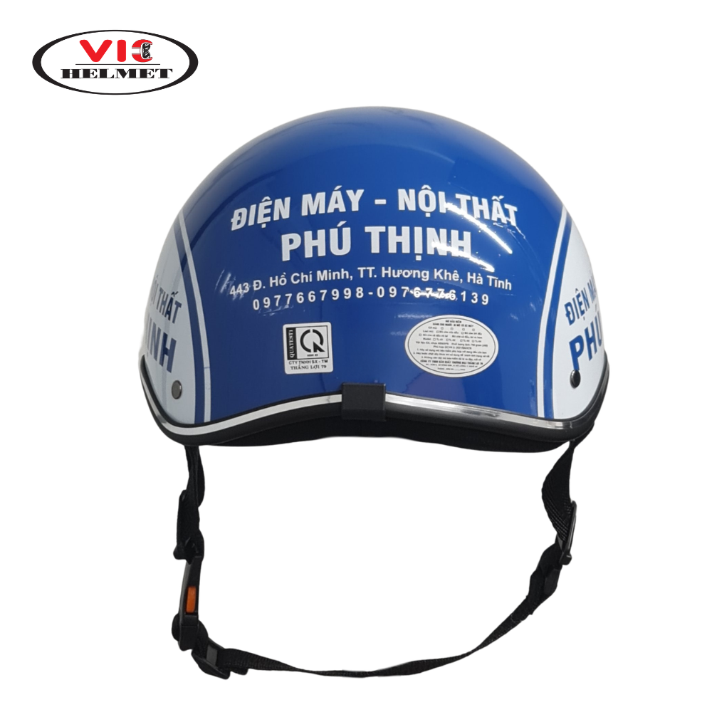 Mũ Bảo Hiểm In Logo Phú Thịnh