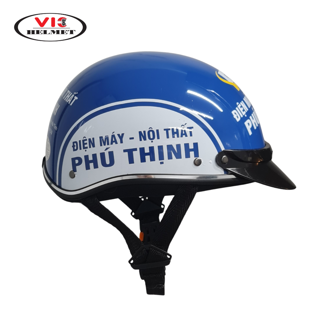 Mũ Bảo Hiểm In Logo Phú Thịnh