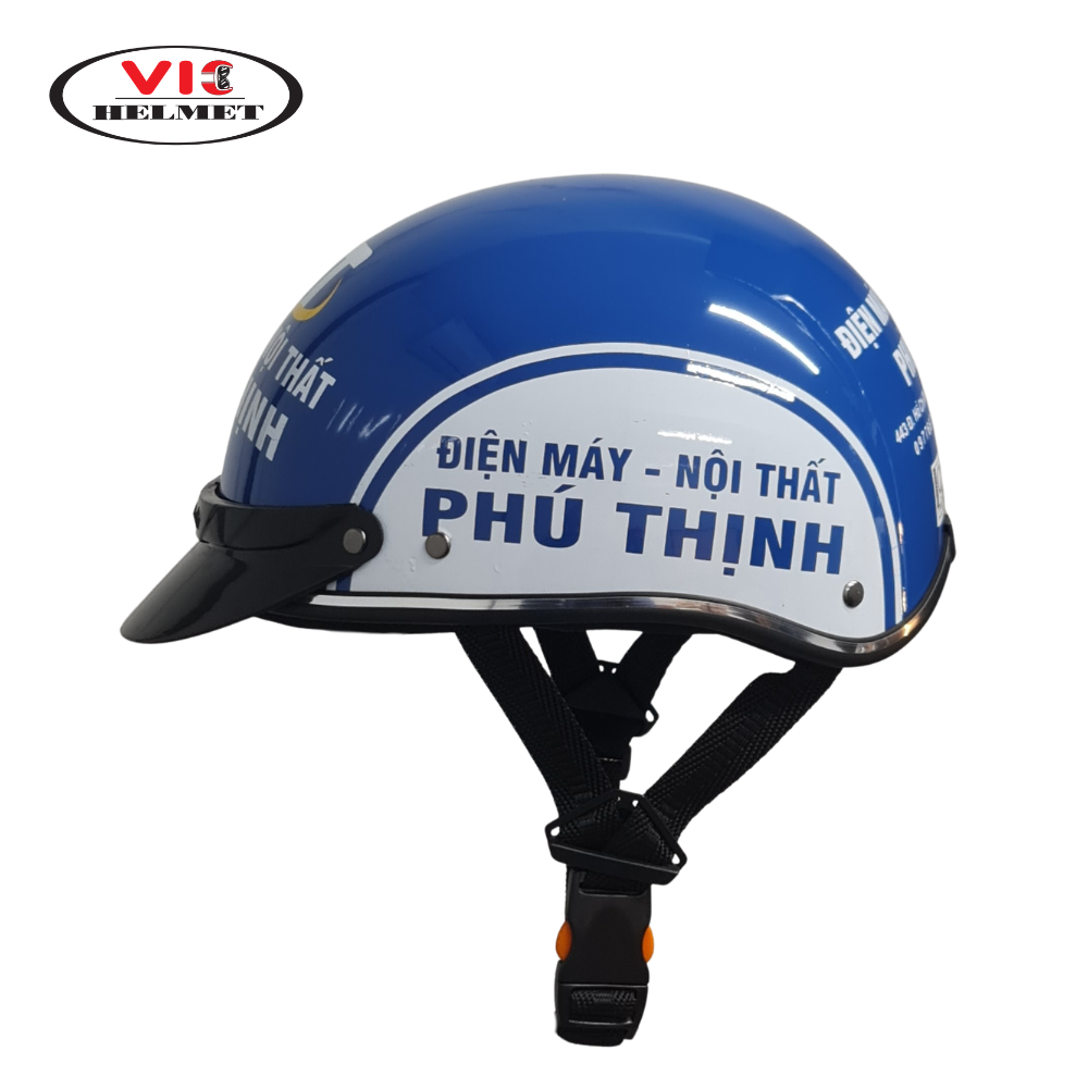 Mũ Bảo Hiểm In Logo Phú Thịnh