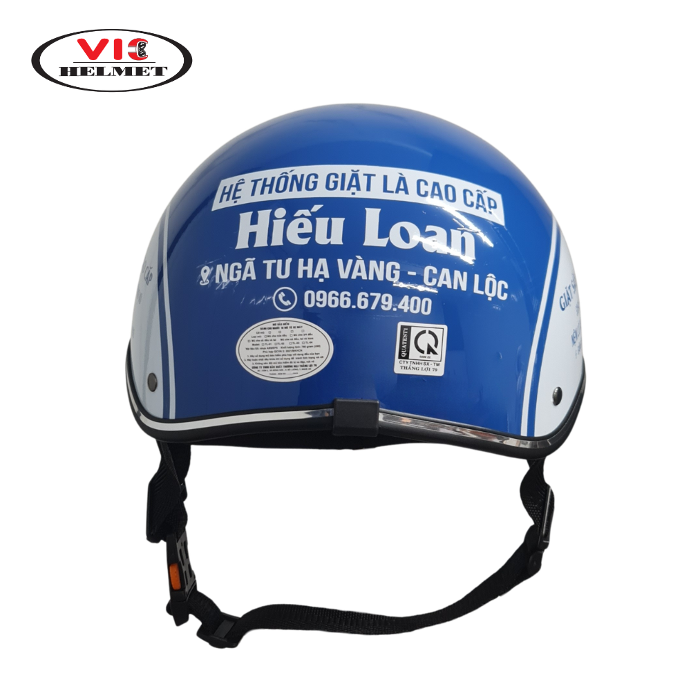 Mũ Bảo Hiểm In Logo Hiếu Loan