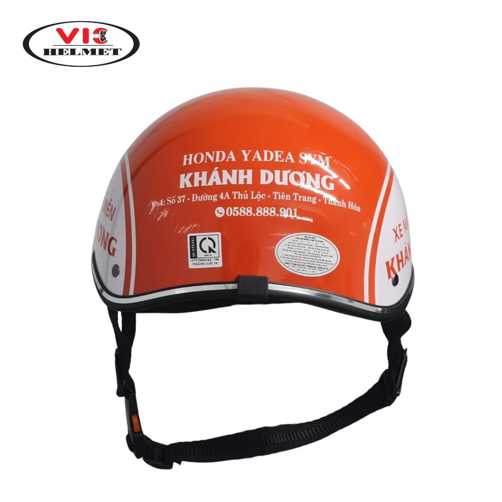 Mũ Bảo Hiểm In Logo Yadea Khánh Dương