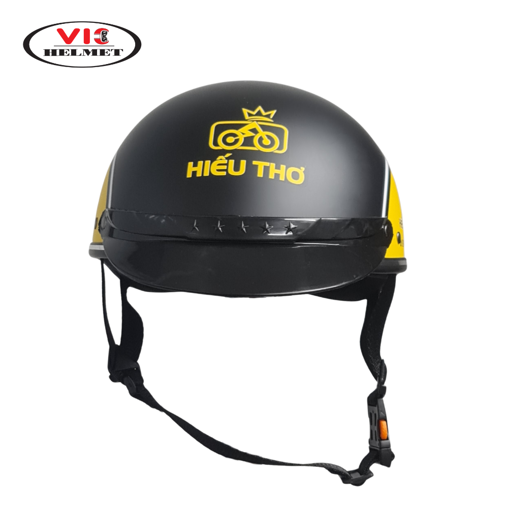 Mũ Bảo Hiểm In Logo Hiếu Thơ