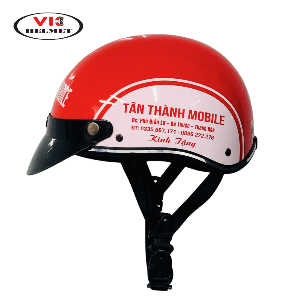 Mũ Bảo Hiểm In Logo Tân Thành