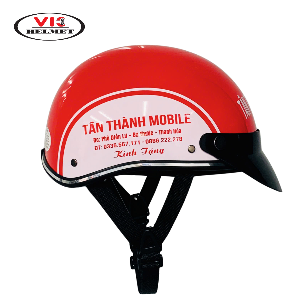 Mũ Bảo Hiểm In Logo Tân Thành
