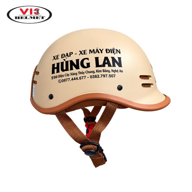 Mẫu mũ bảo hiểm thực tế, mẫu màu cam