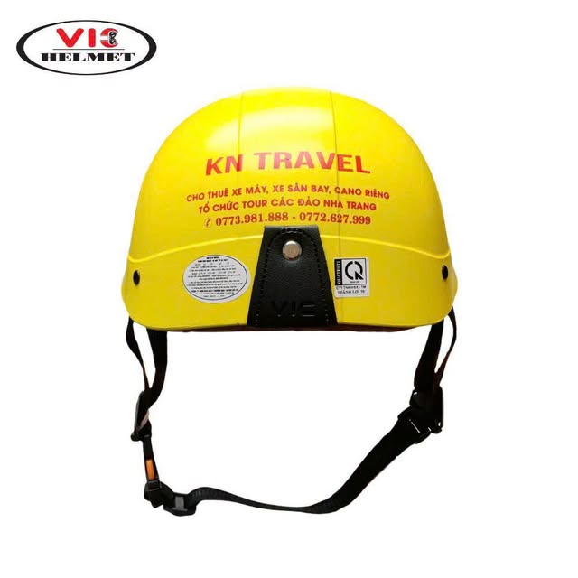 Mẫu mũ bảo hiểm thực tế, mẫu màu vàng